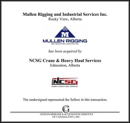 Mullen Rigging and Industrial Services Inc.