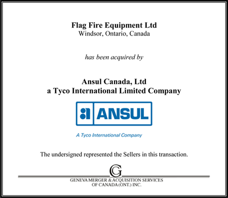 Flag Fire Equipment Ltd.