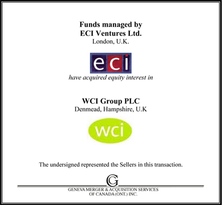 ECI Group PLC
