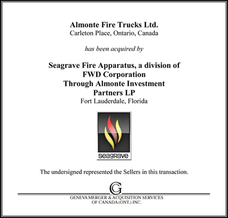 Almonte Fire Trucks Ltd