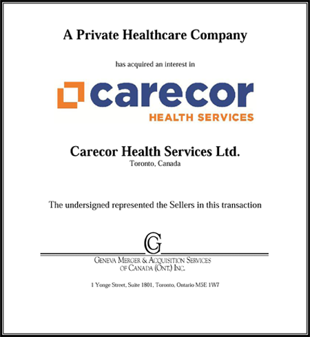 Carecor Health Services Ltd.