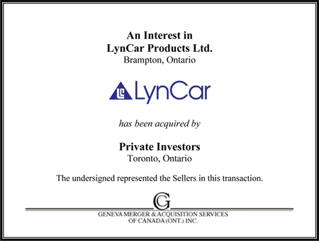 LynCar Products Ltd.