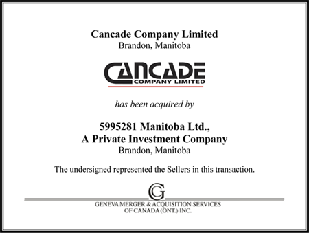 Cancade Company Ltd.