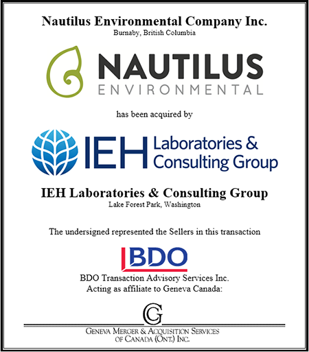 Nautilus Environmental Company Inc.